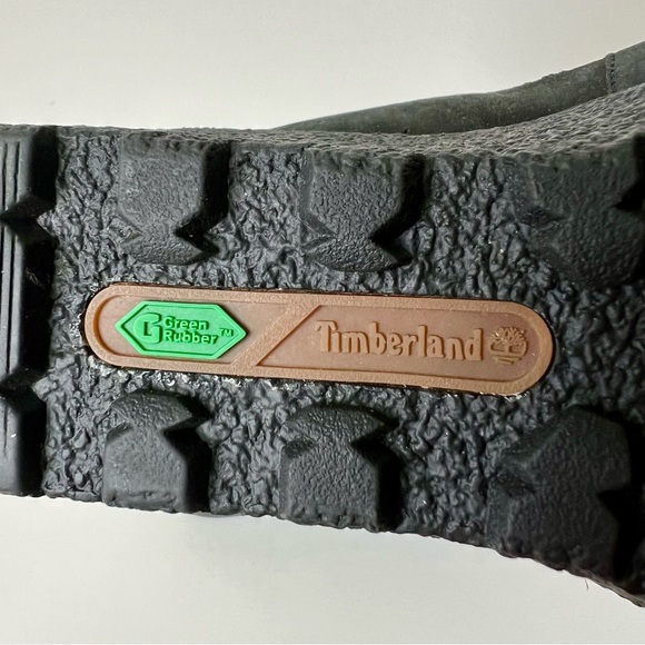 TIMBERLAND Earthkeepers Amston Sherpa Roll Top Black Wedge Boots—SZ. 8 - Picture 13 of 13